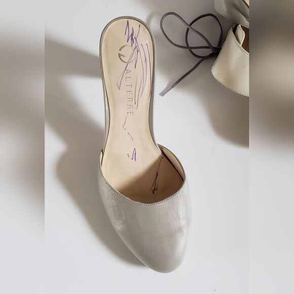 Alterre Interchangeable Women's Gray & Beige Heels Size 7 - Picture 9 of 11